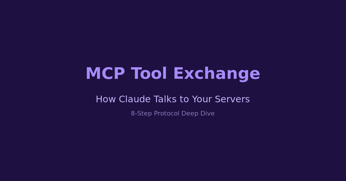 How MCP Servers Exchange Tools With Claude