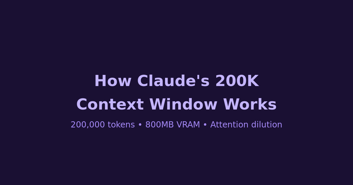 How Claude’s 200K Context Window Actually Works
